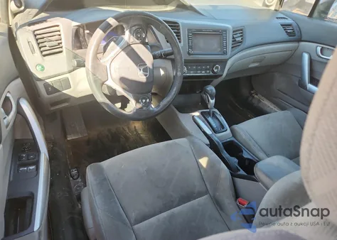 2012 Honda Civic Ex z USA, uszkodzony, nr VIN 2HGFG3B85CH508699